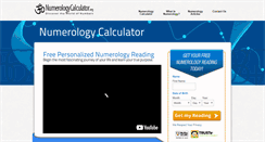 Desktop Screenshot of numerologycalculator.org